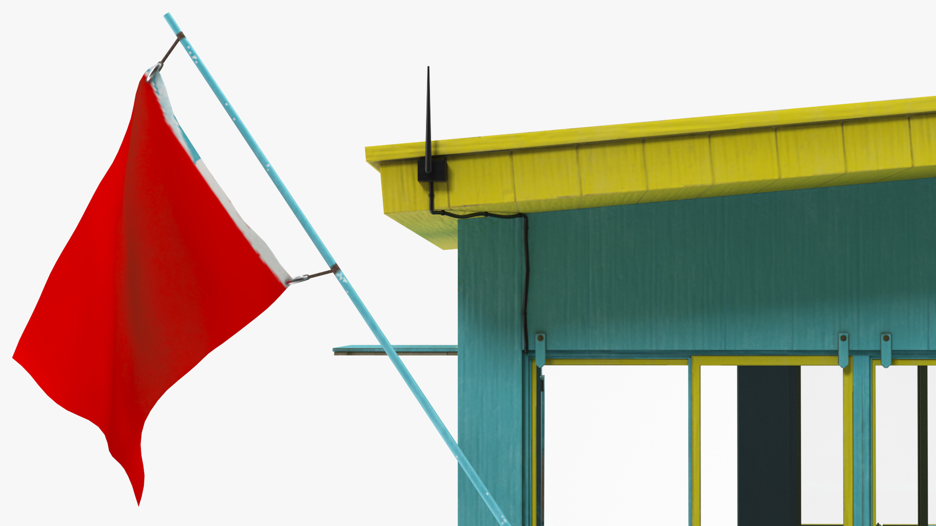3D Beach Lifeguard House