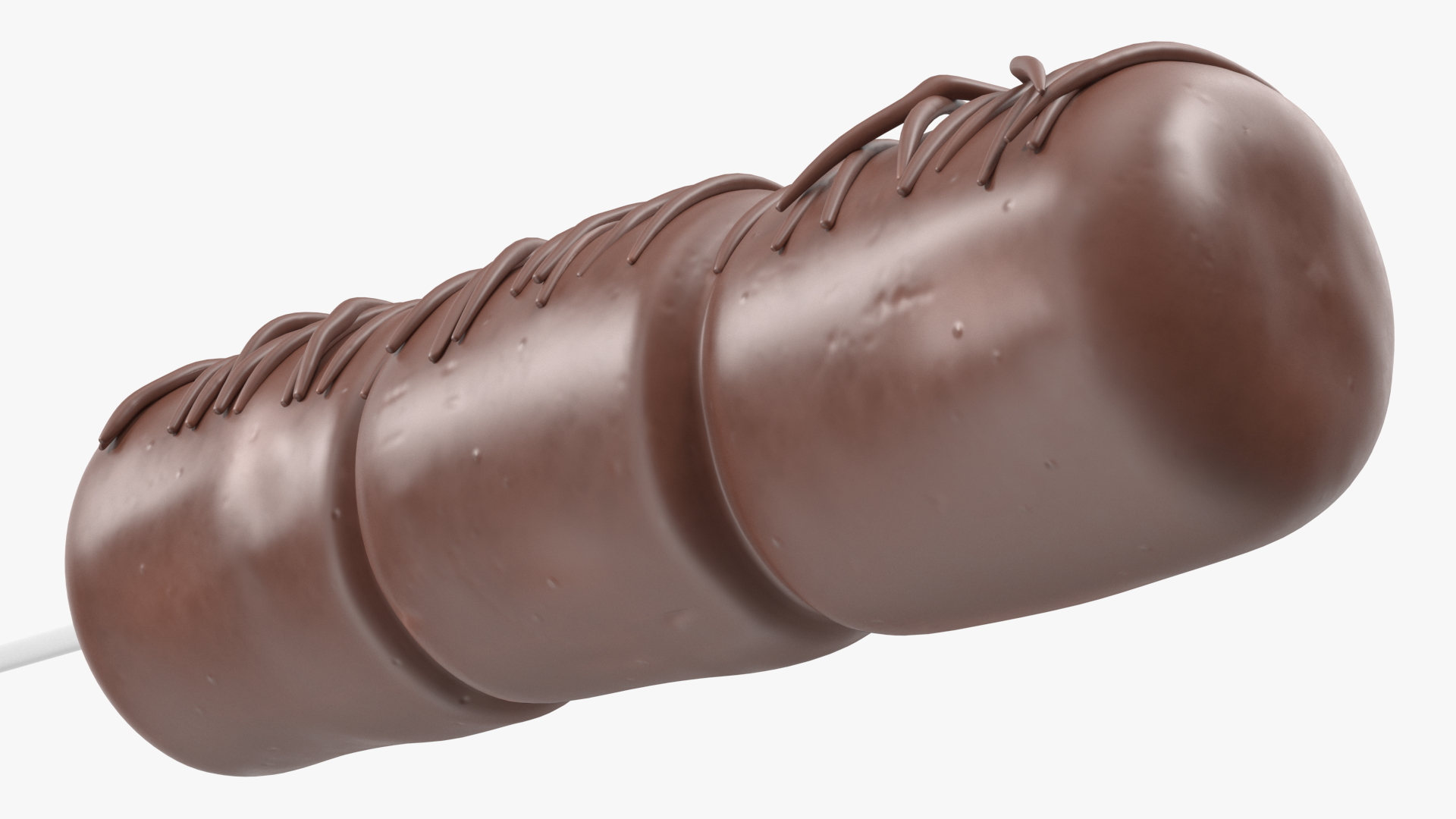 Marshmallow Skewer Pop Chocolate 3D