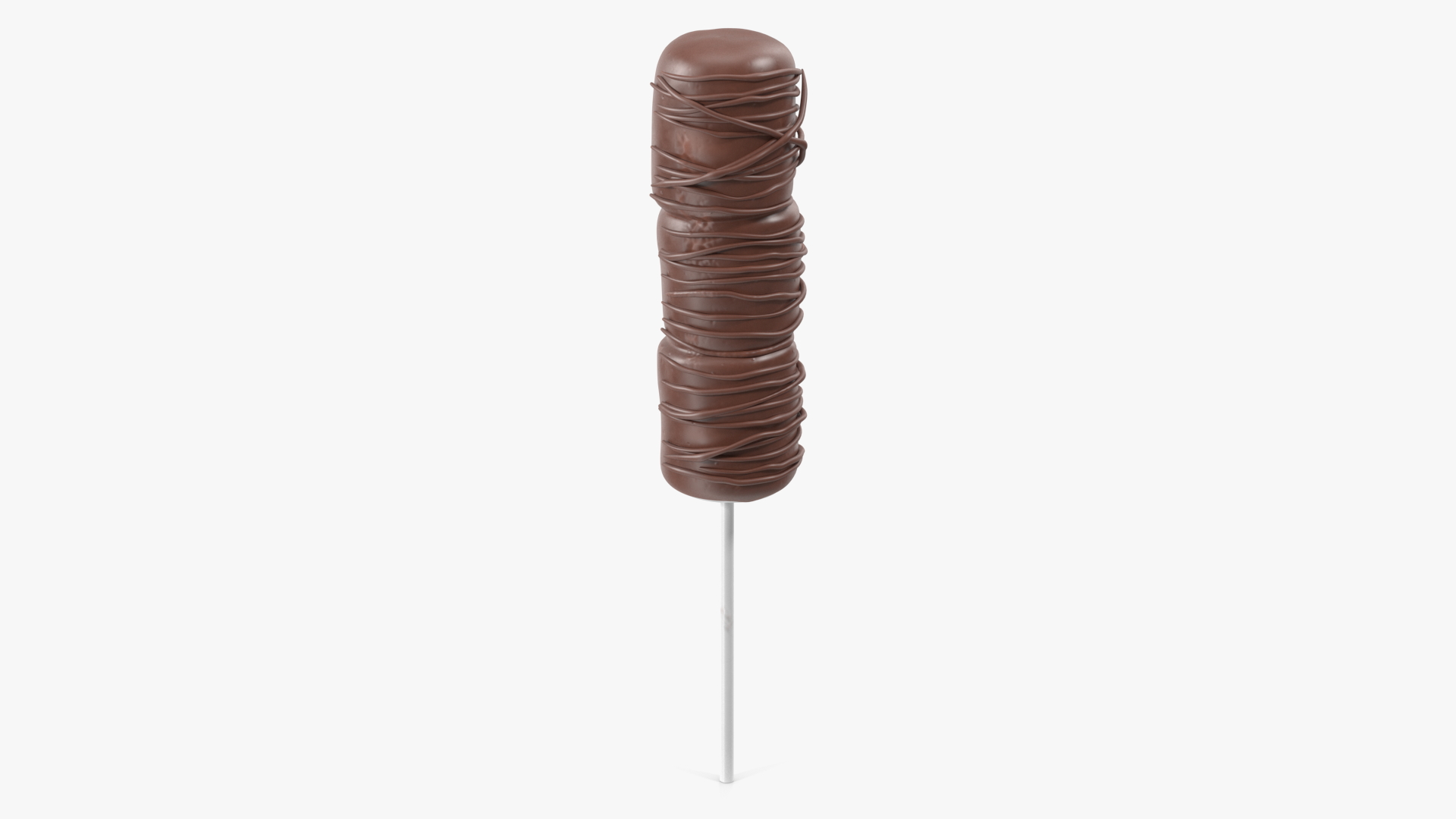 Marshmallow Skewer Pop Chocolate 3D