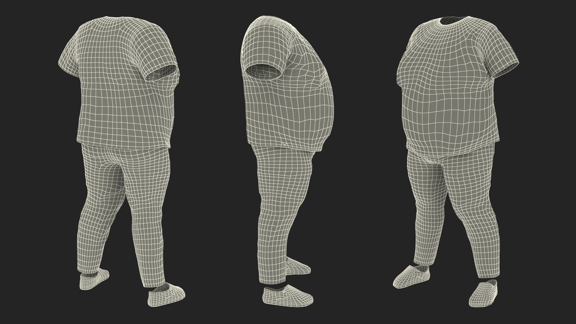 3D Clothes for the Fat Man model