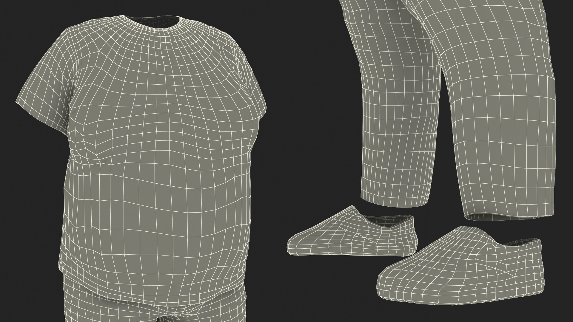 3D Clothes for the Fat Man model
