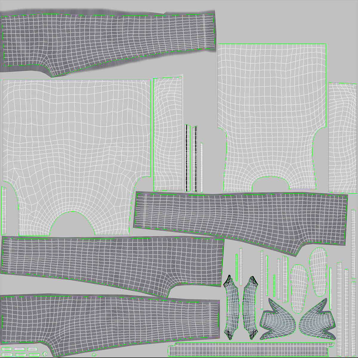 3D Clothes for the Fat Man model