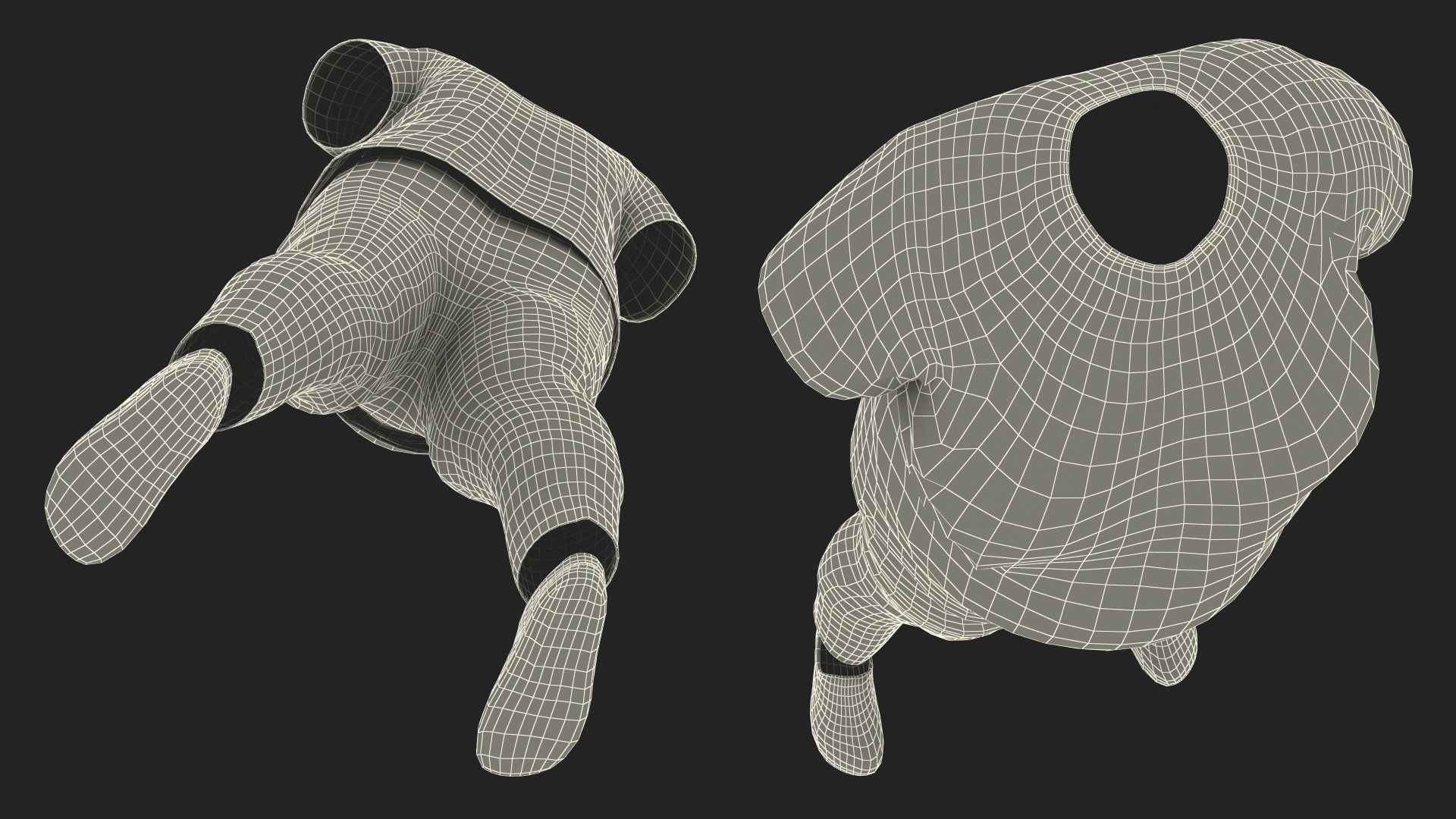 3D Clothes for the Fat Man model