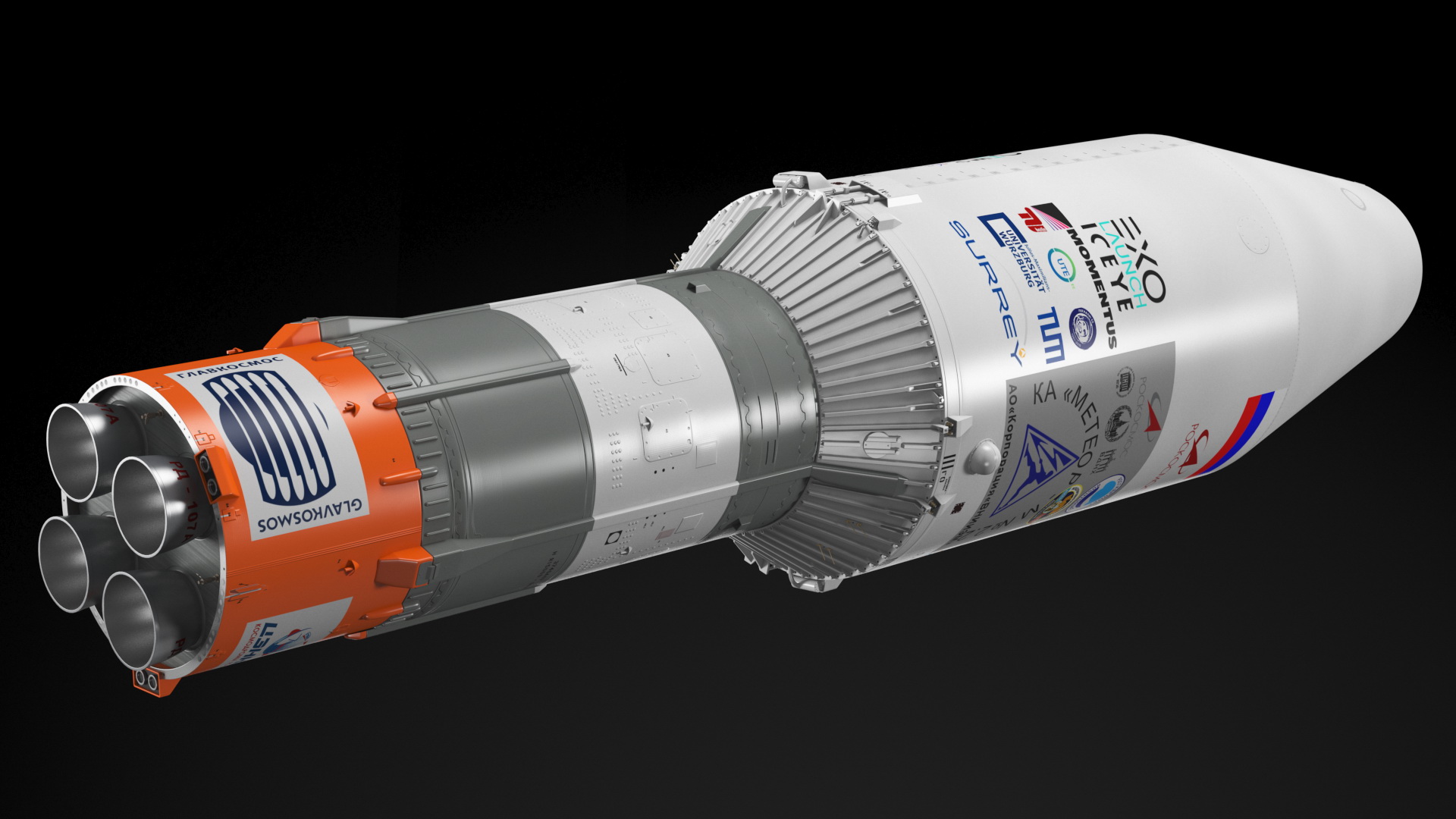 Soyuz 2 Rocket Stage 3 3D