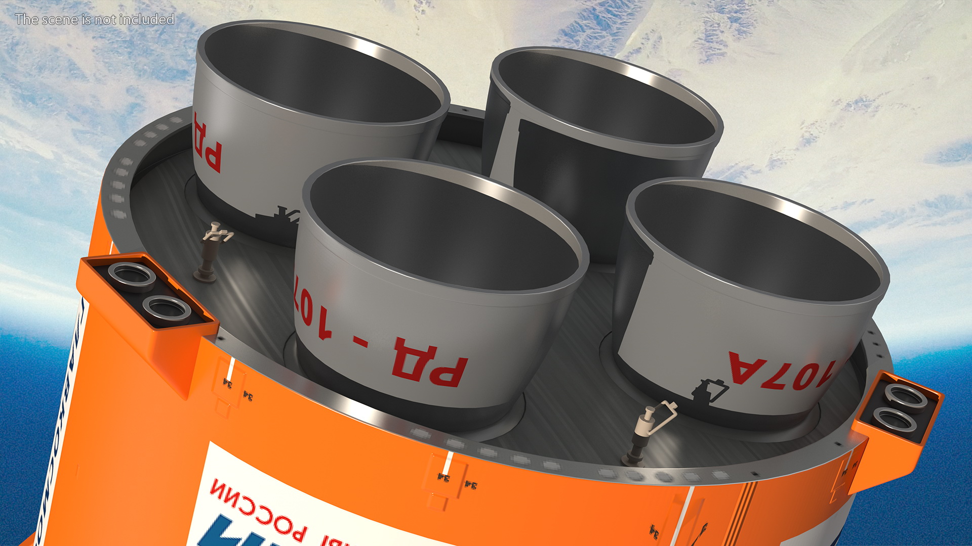 Soyuz 2 Rocket Stage 3 3D