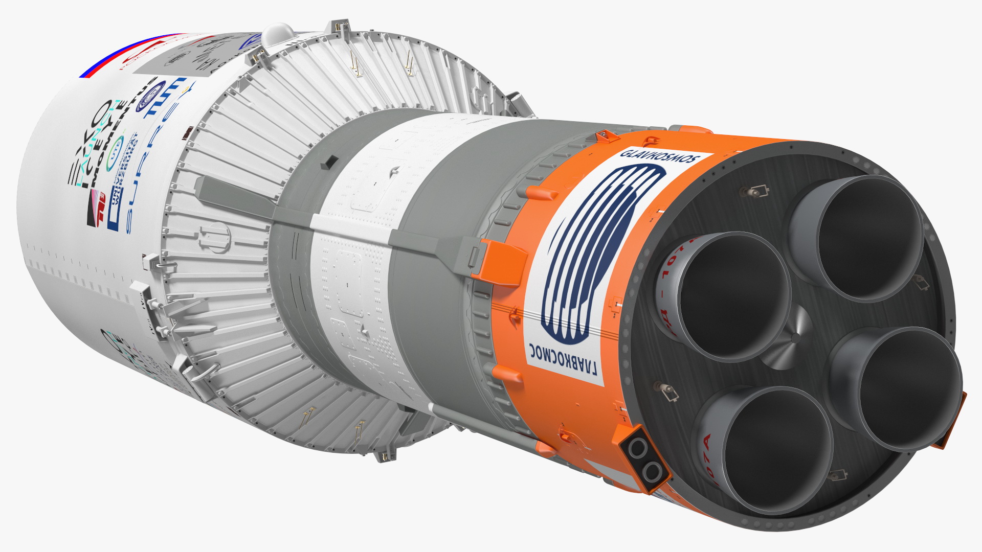 Soyuz 2 Rocket Stage 3 3D