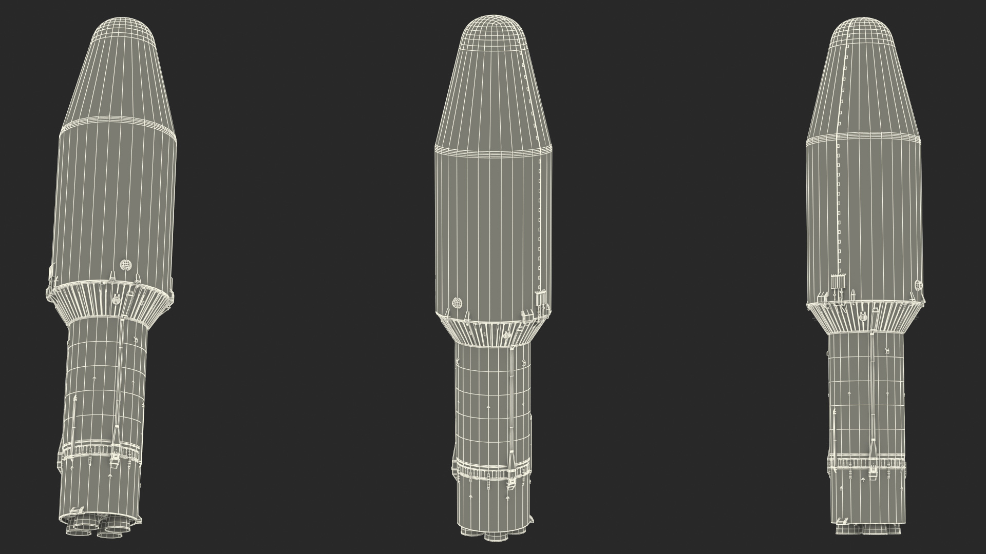 Soyuz 2 Rocket Stage 3 3D