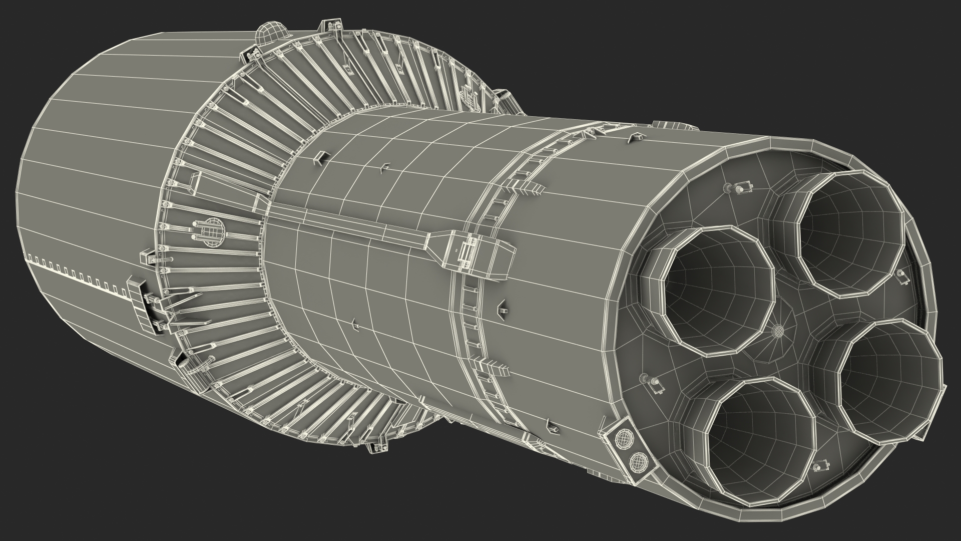 Soyuz 2 Rocket Stage 3 3D