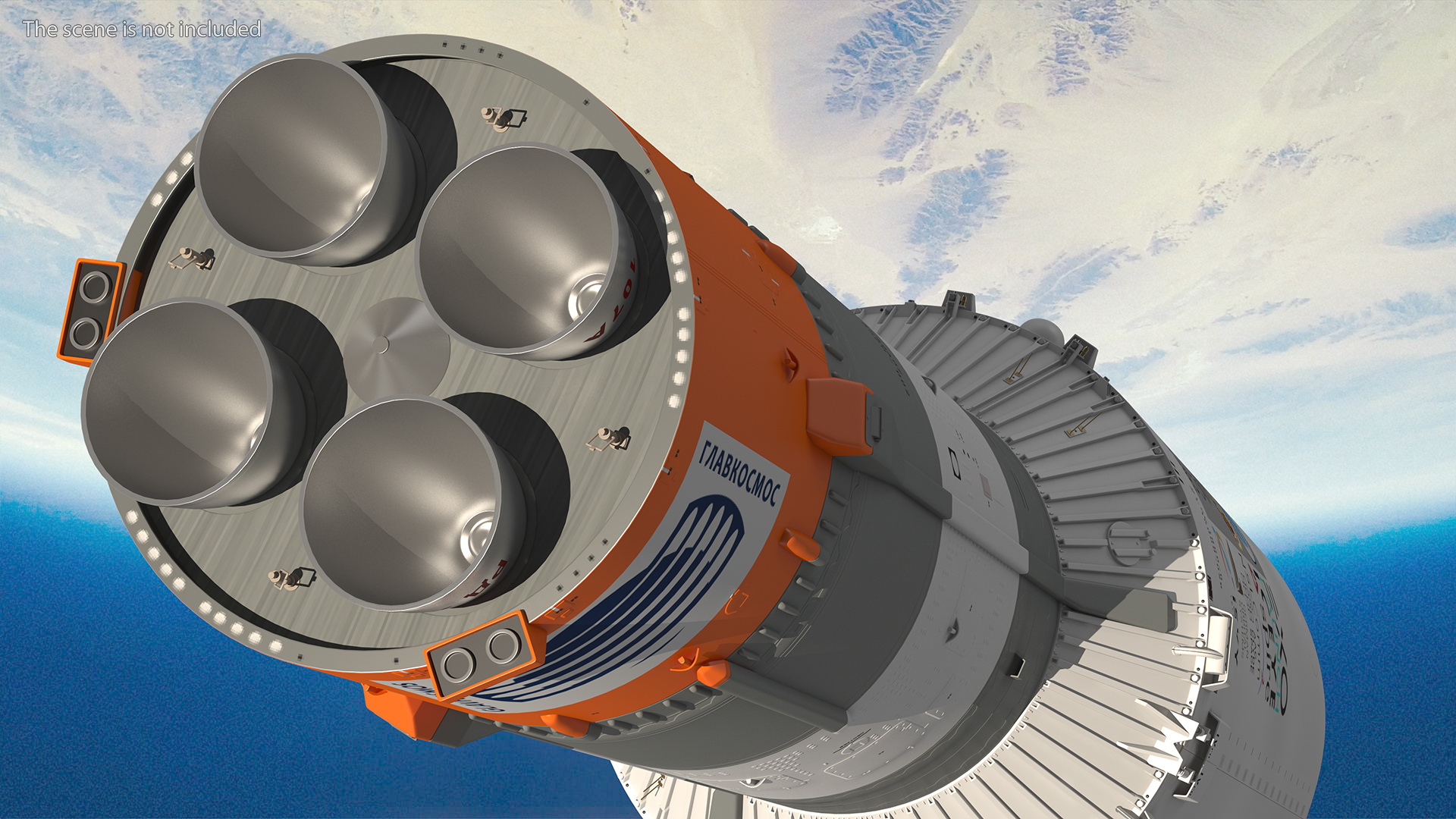Soyuz 2 Rocket Stage 3 3D