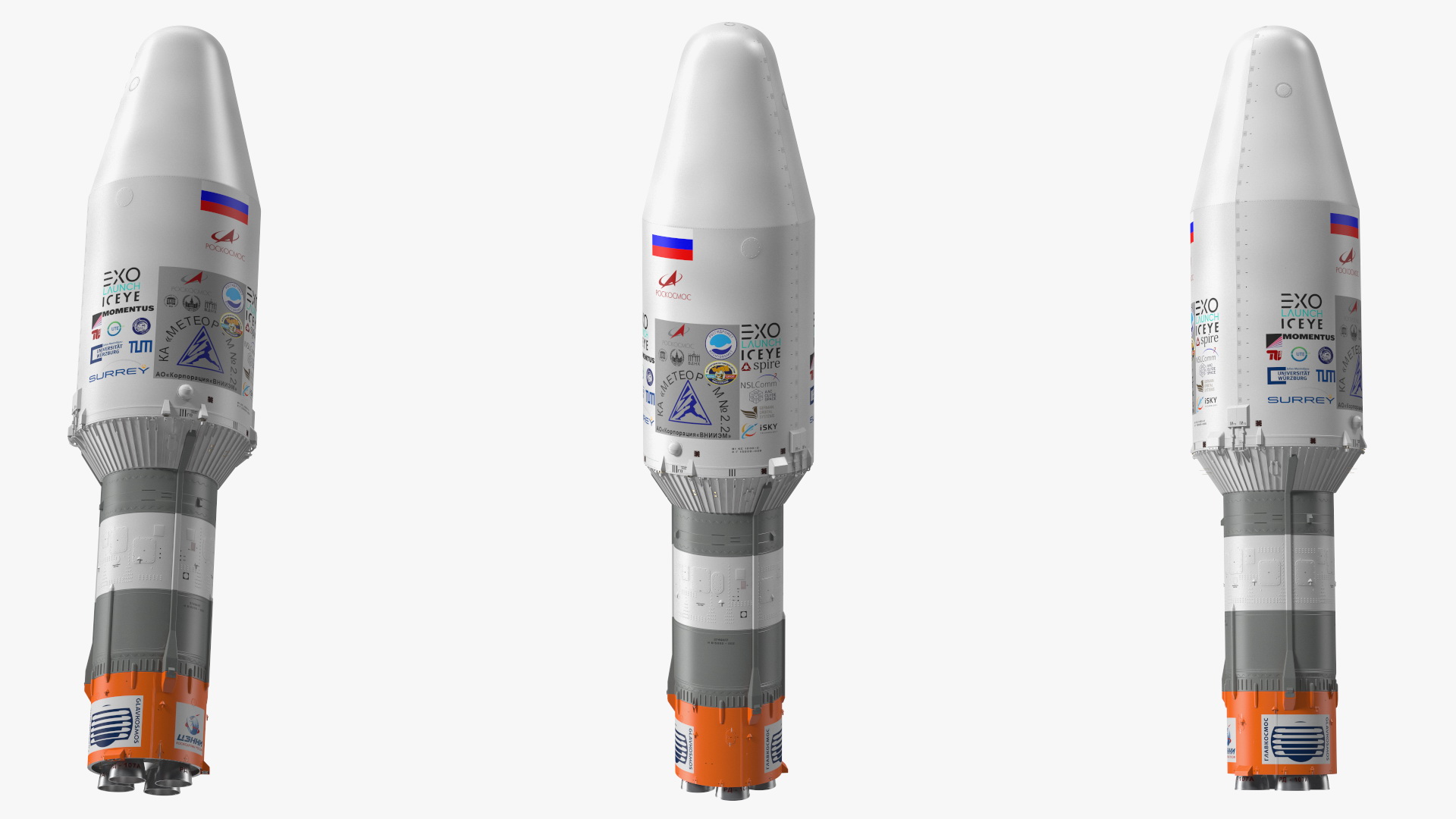 Soyuz 2 Rocket Stage 3 3D
