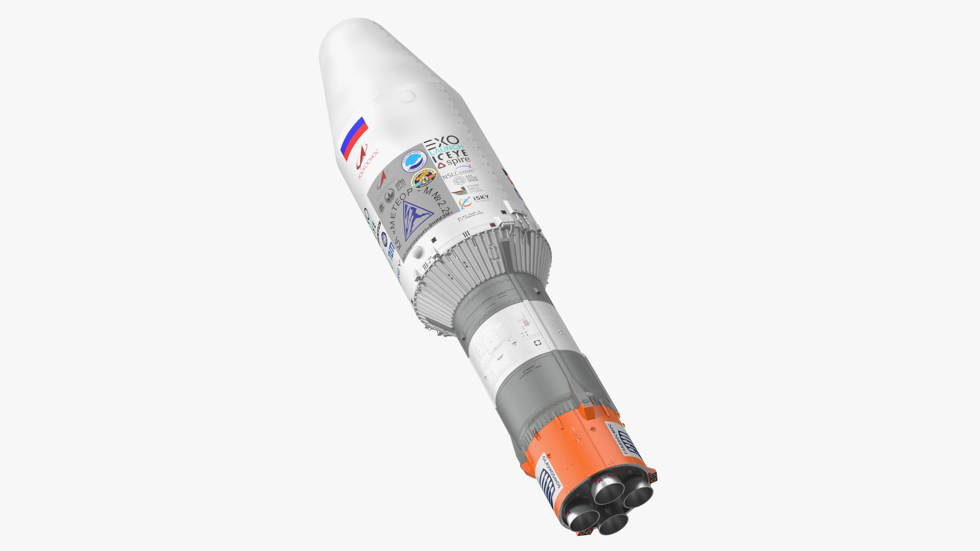 Soyuz 2 Rocket Stage 3 3D
