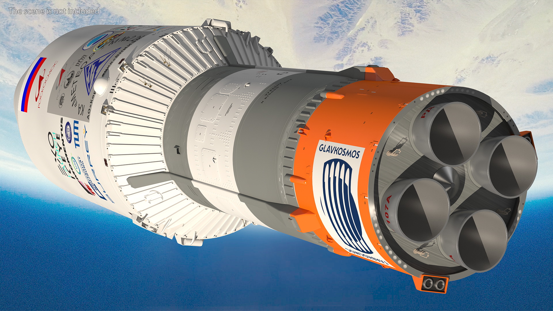 Soyuz 2 Rocket Stage 3 3D