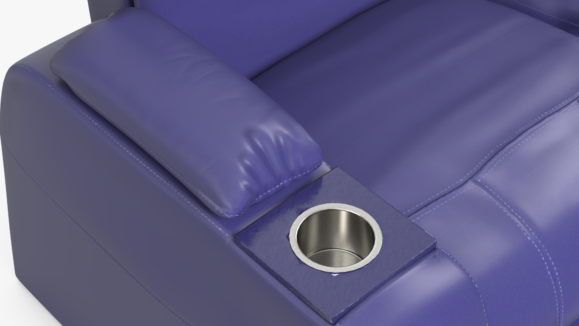 3D model Cinema Armchair Blue