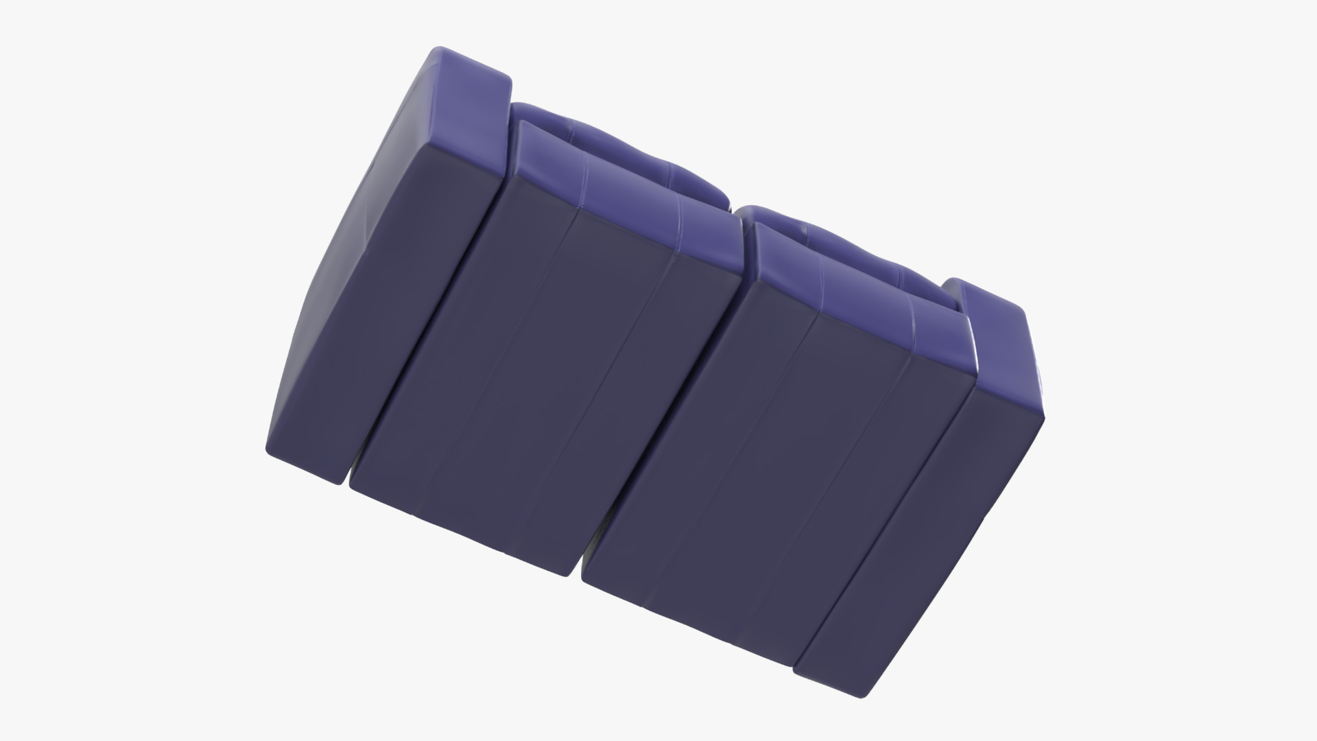 3D model Cinema Armchair Blue