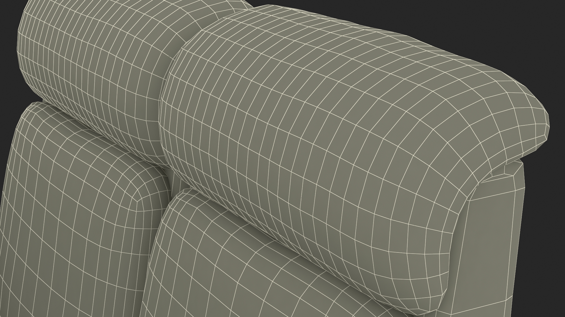 3D model Cinema Armchair Blue