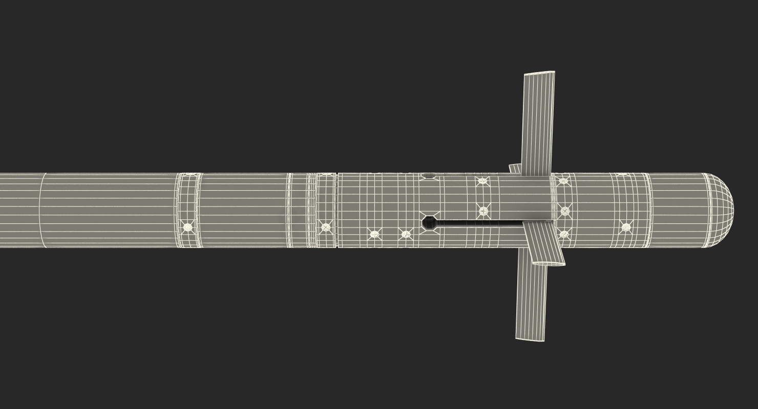 FIM 92 Stinger Missile 3D