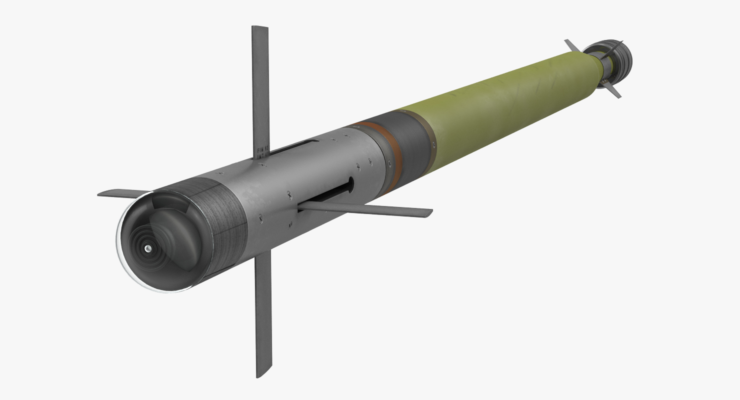FIM 92 Stinger Missile 3D