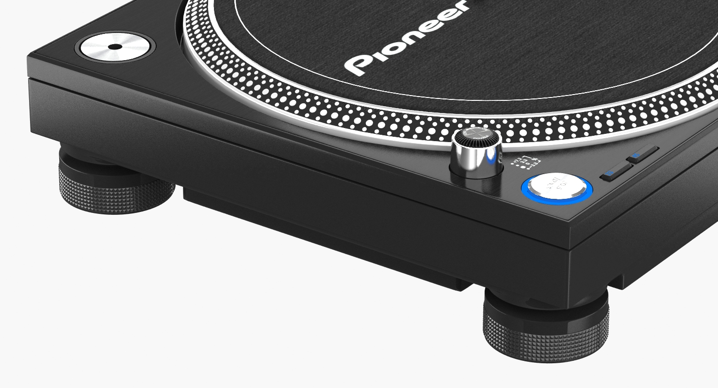 DJ Turntable Pioneer PLX 1000 3D model