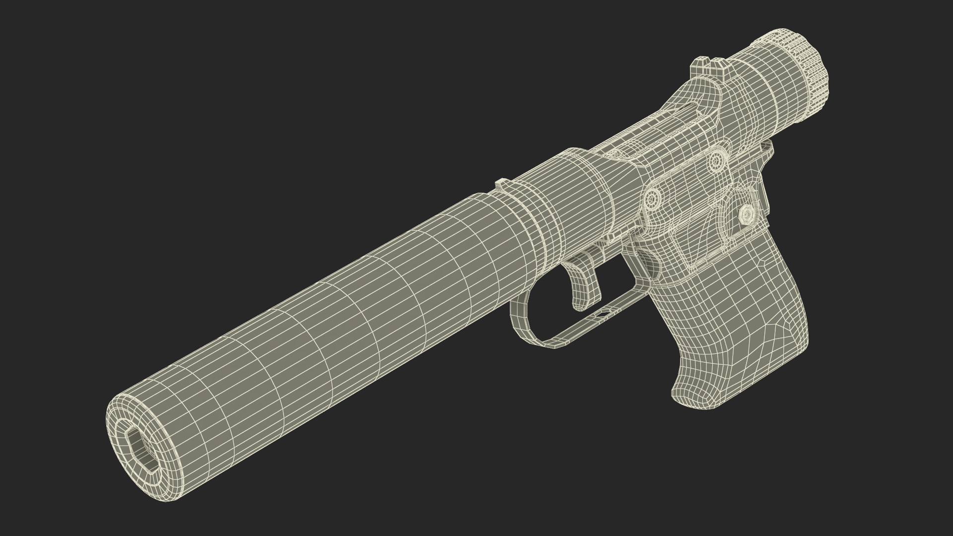 3D model Veterinary Pistol B&T VP9
