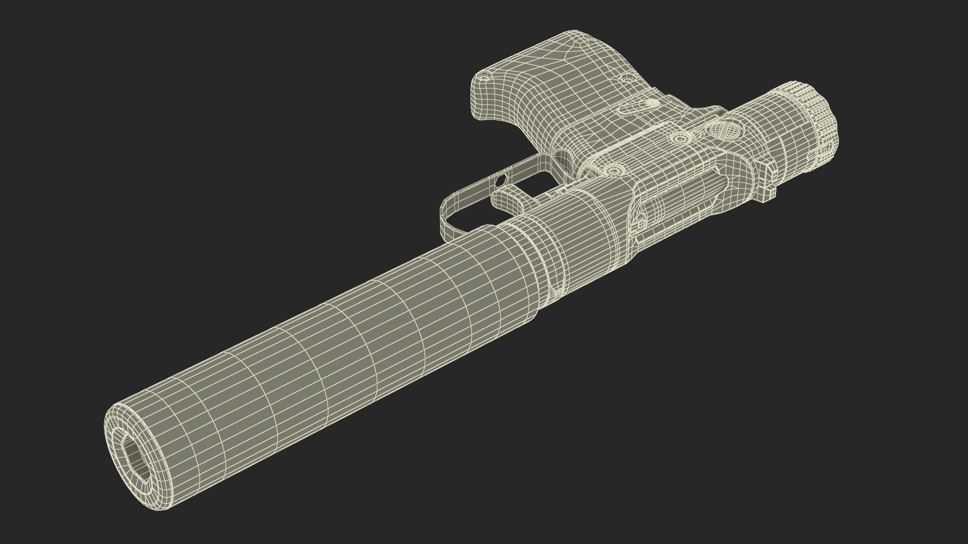 3D model Veterinary Pistol B&T VP9
