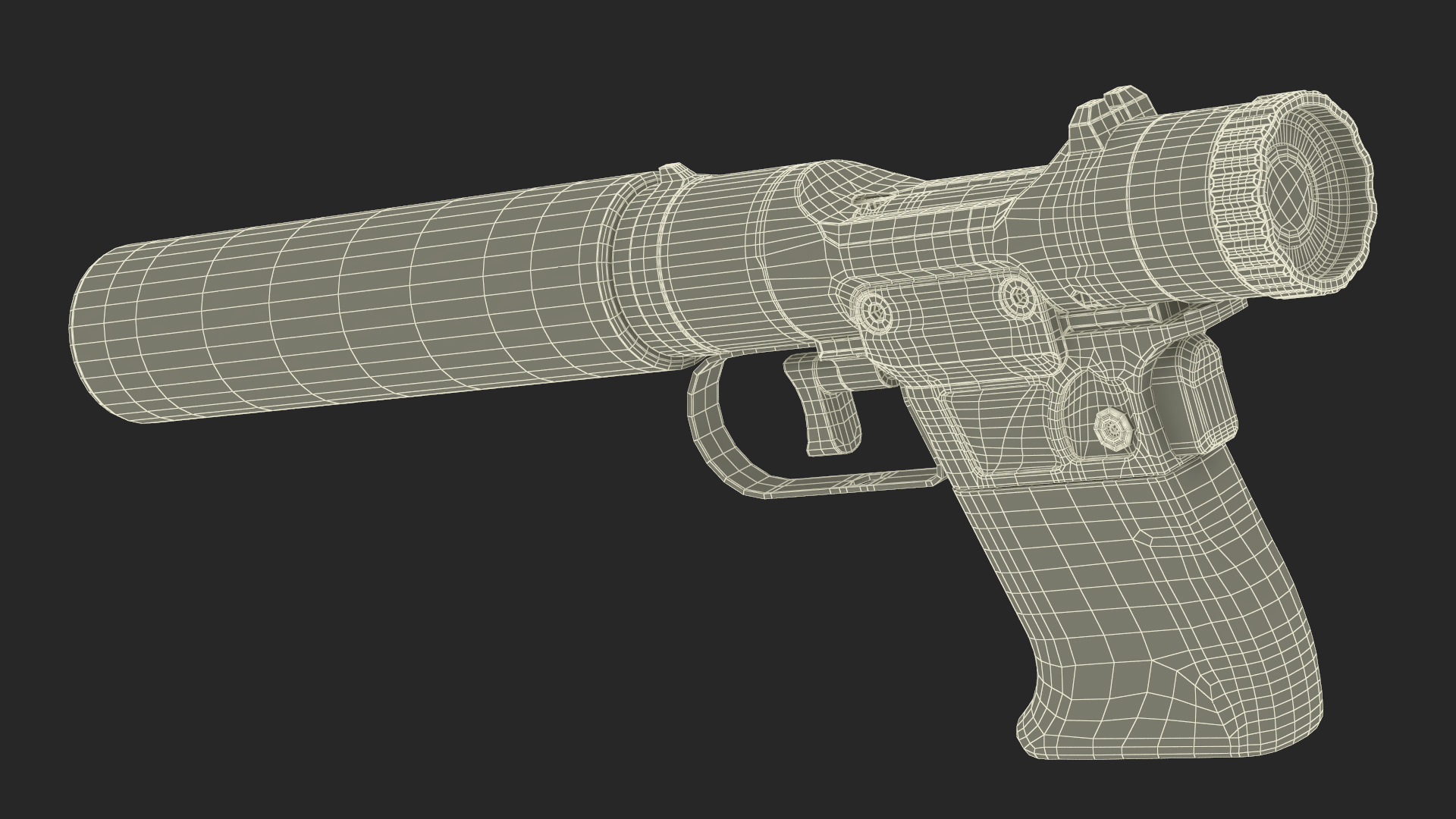 3D model Veterinary Pistol B&T VP9