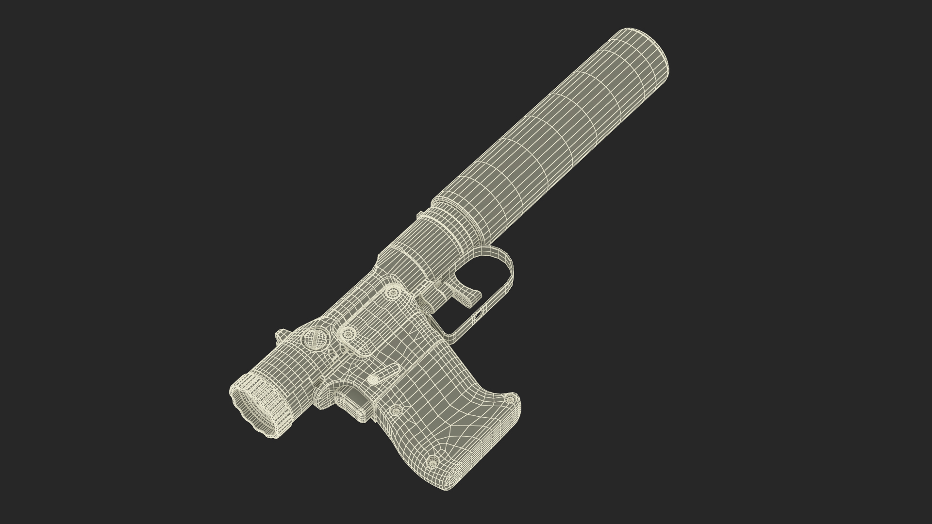 3D model Veterinary Pistol B&T VP9