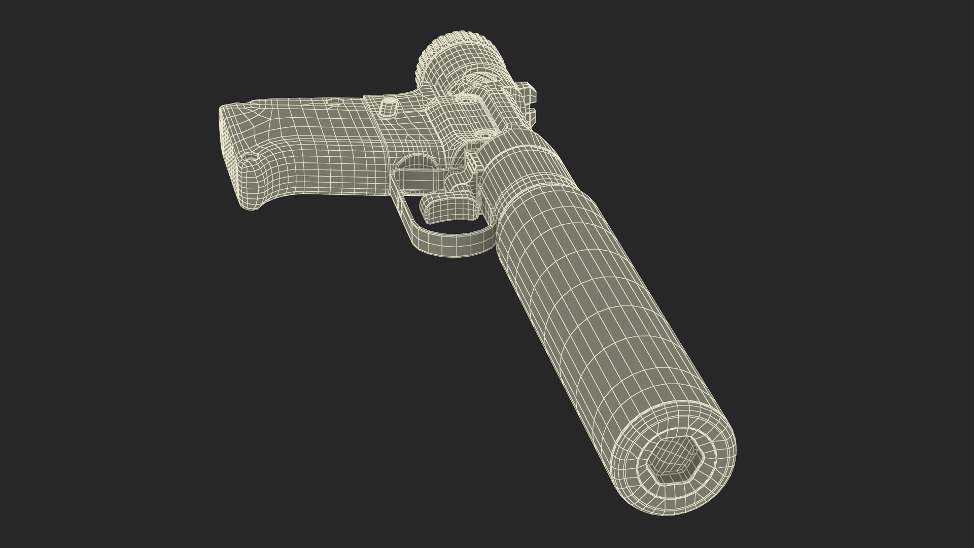 3D model Veterinary Pistol B&T VP9