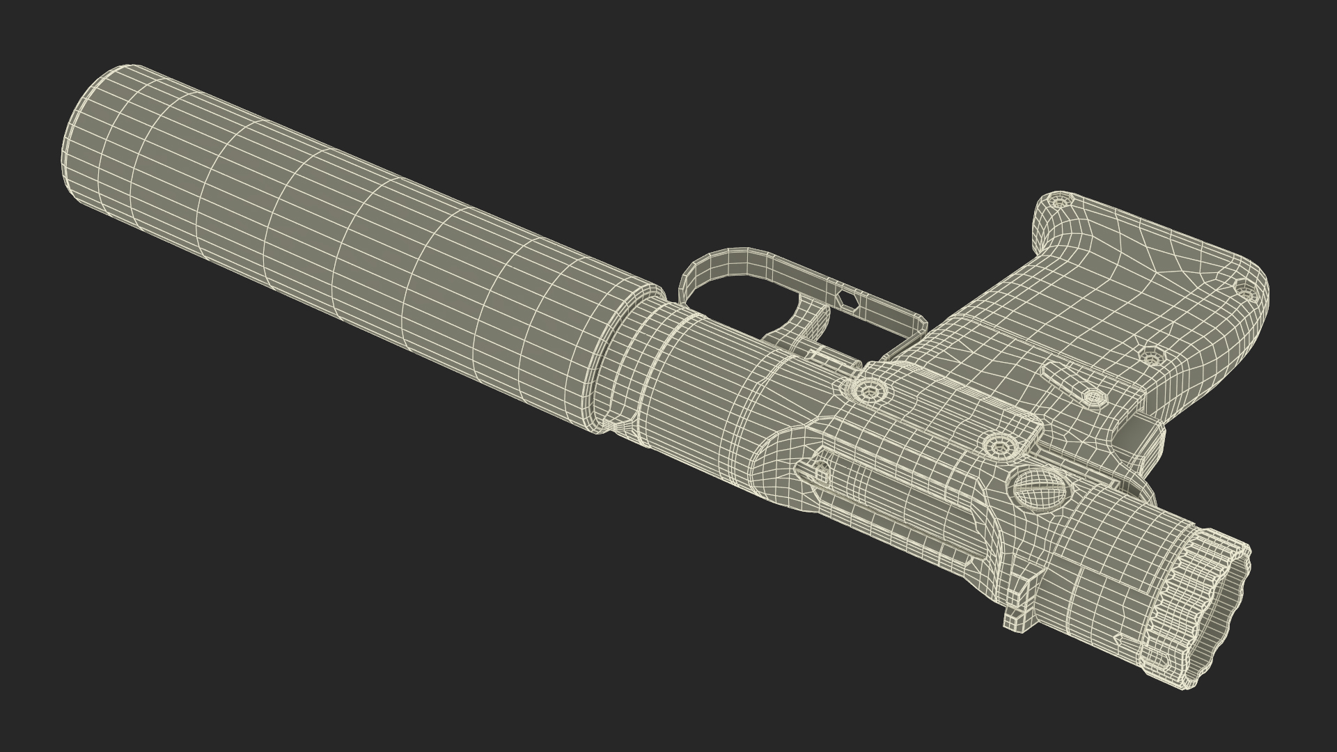 3D model Veterinary Pistol B&T VP9