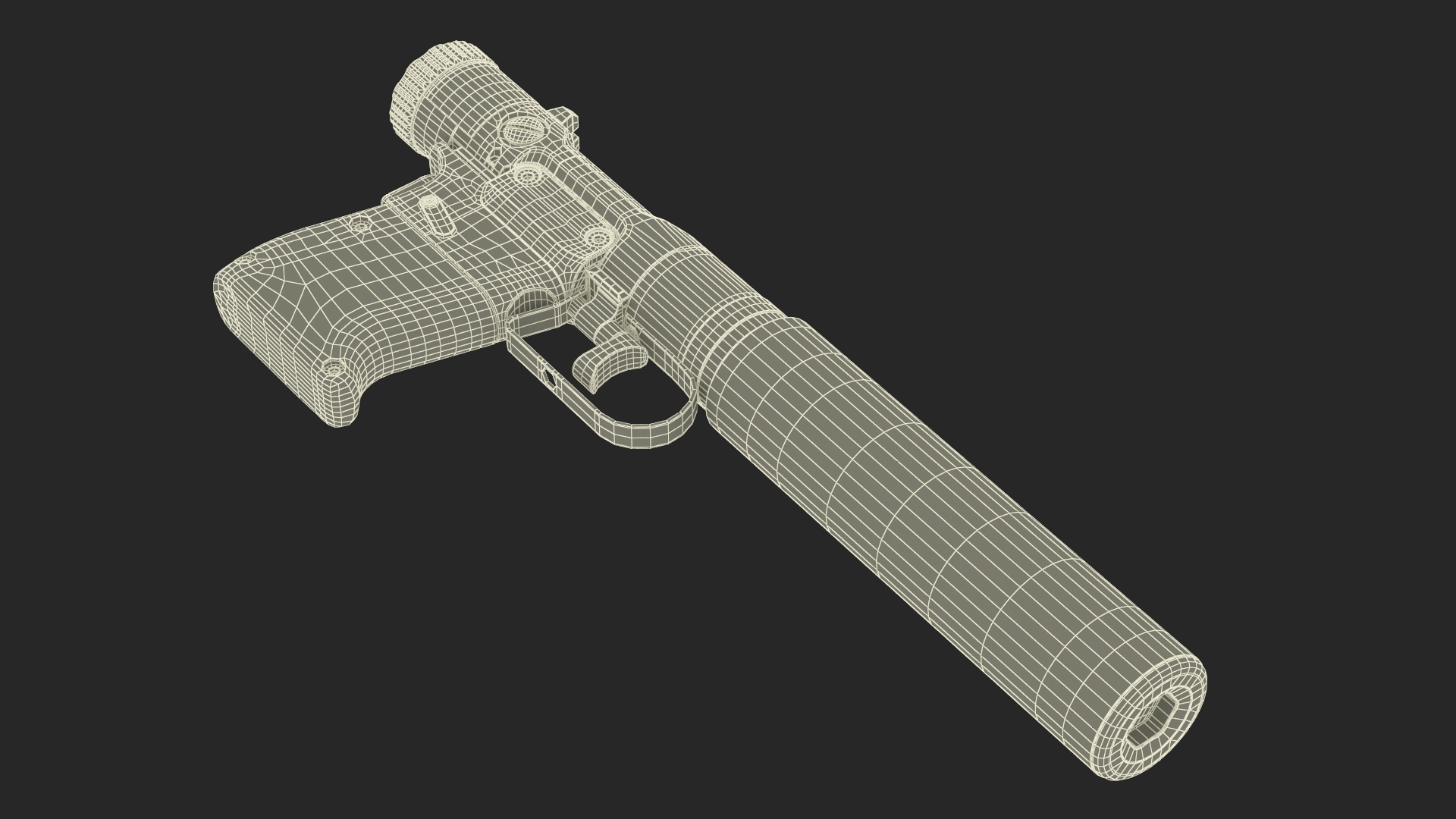 3D model Veterinary Pistol B&T VP9