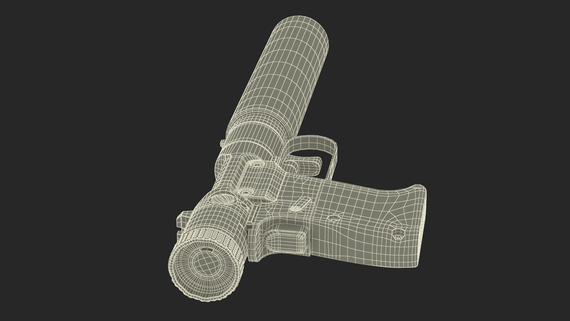 3D model Veterinary Pistol B&T VP9