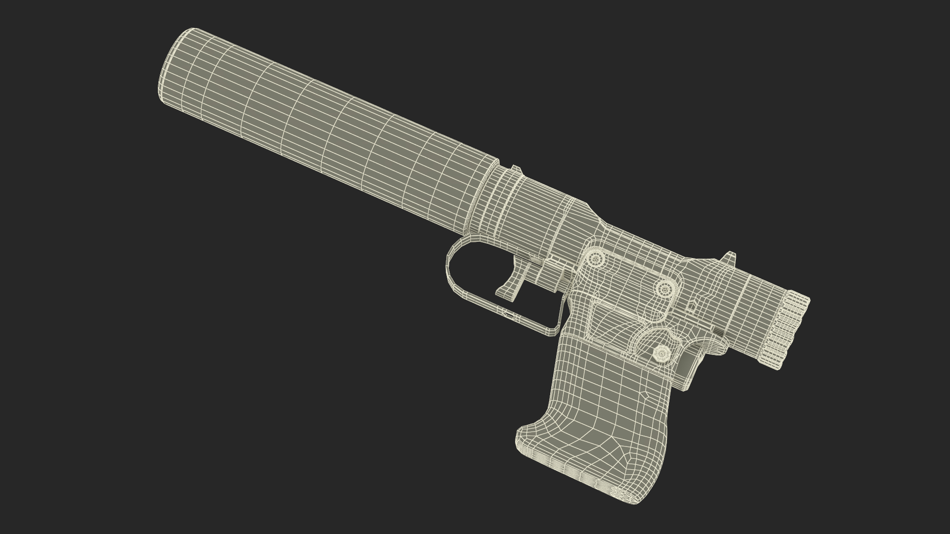 3D model Veterinary Pistol B&T VP9