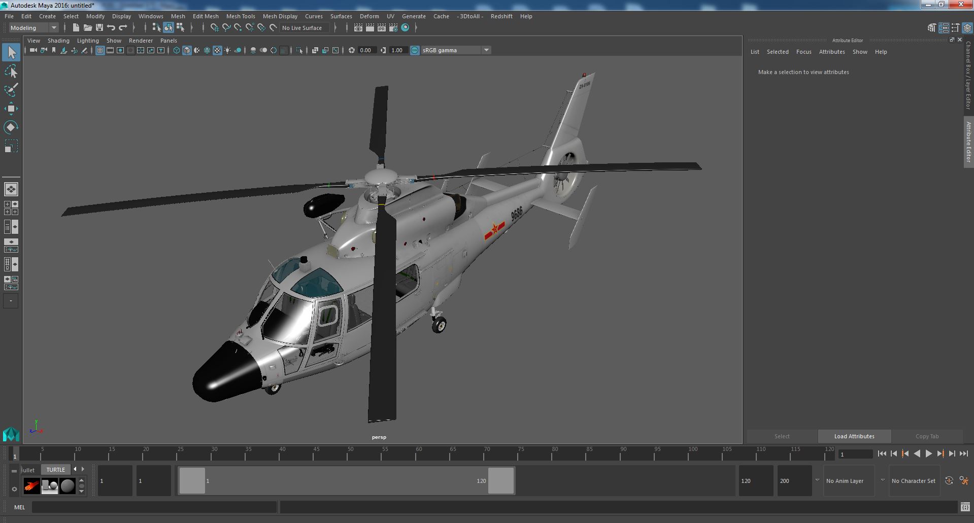 Harbin Z-9 Haitun 3D