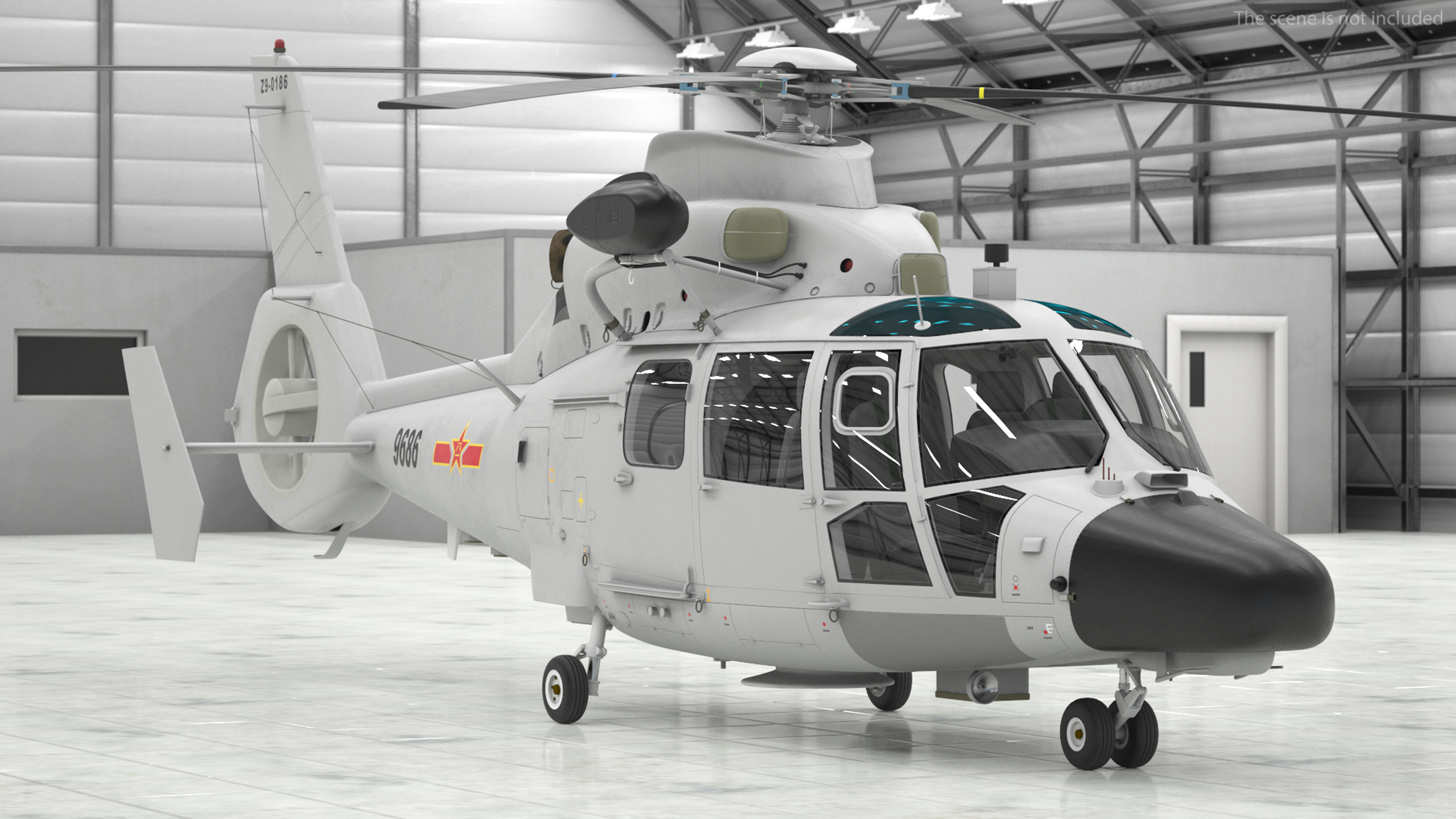 Harbin Z-9 Haitun 3D