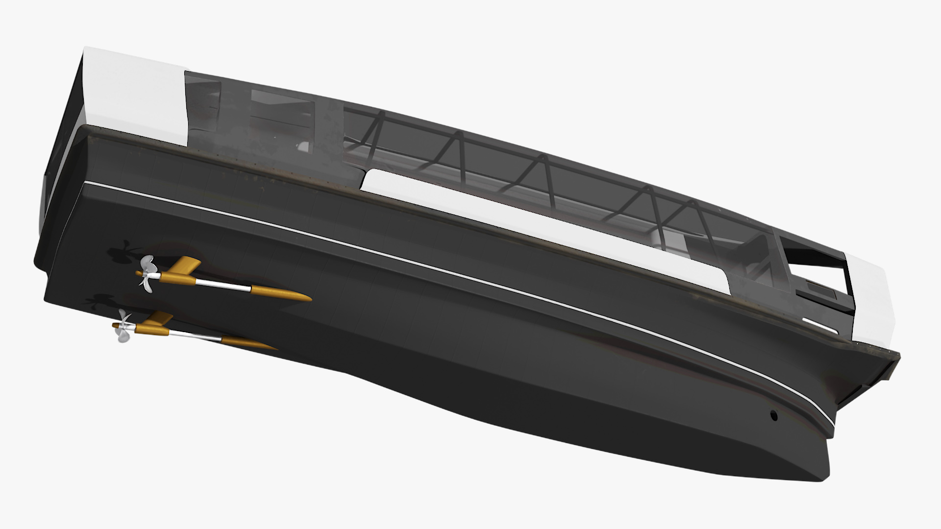3D River Tunnel with River Tram model
