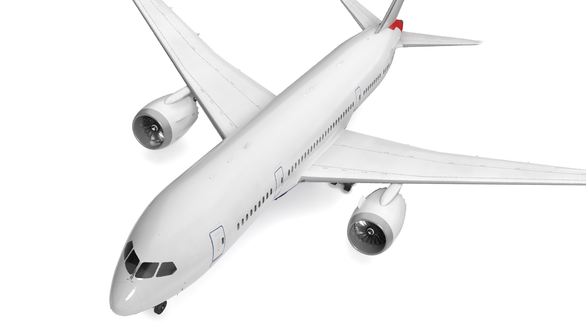 3D model Boeing 787 Dreamliner Aircraft