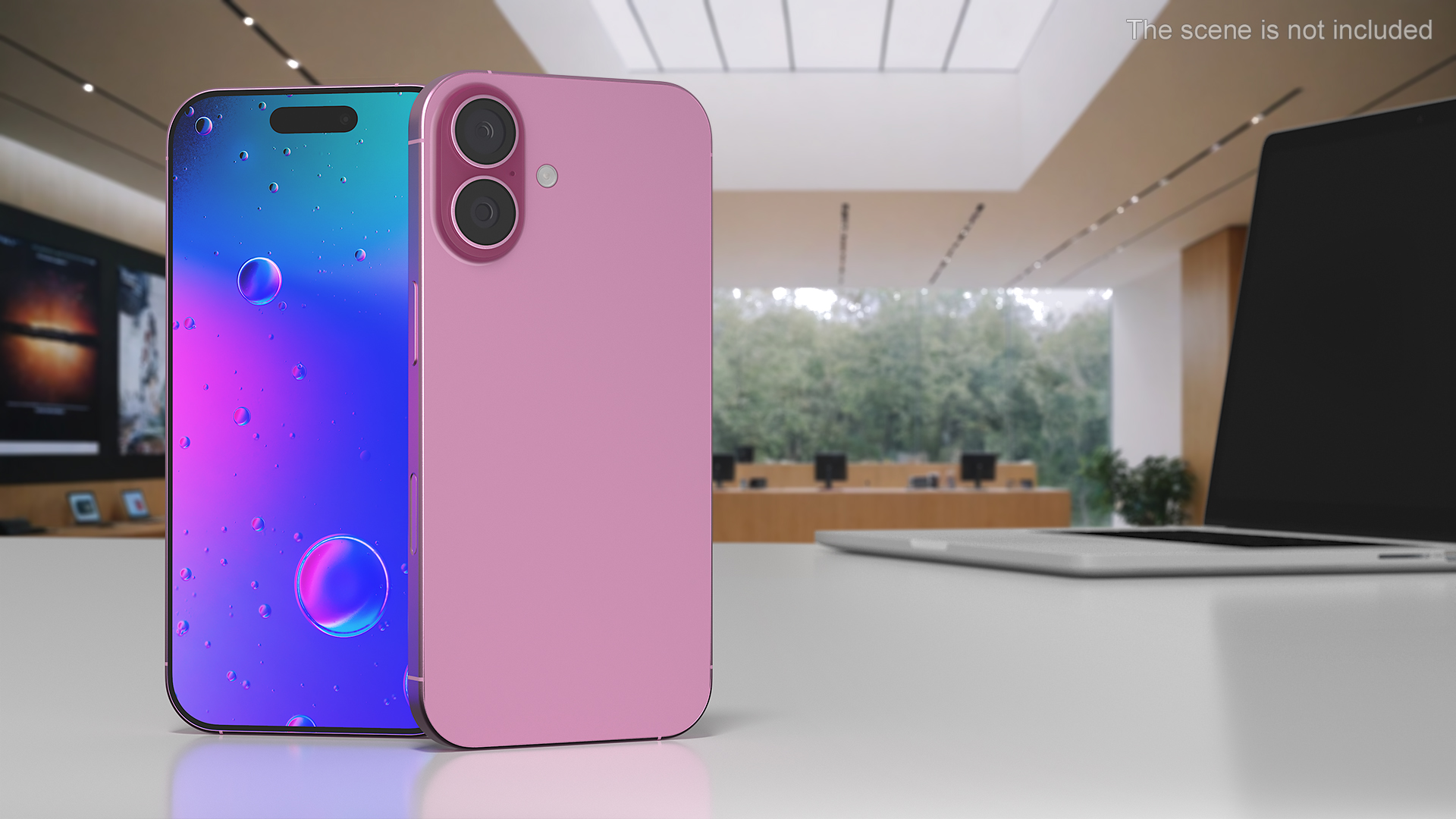Mobile Phone Pink 3D