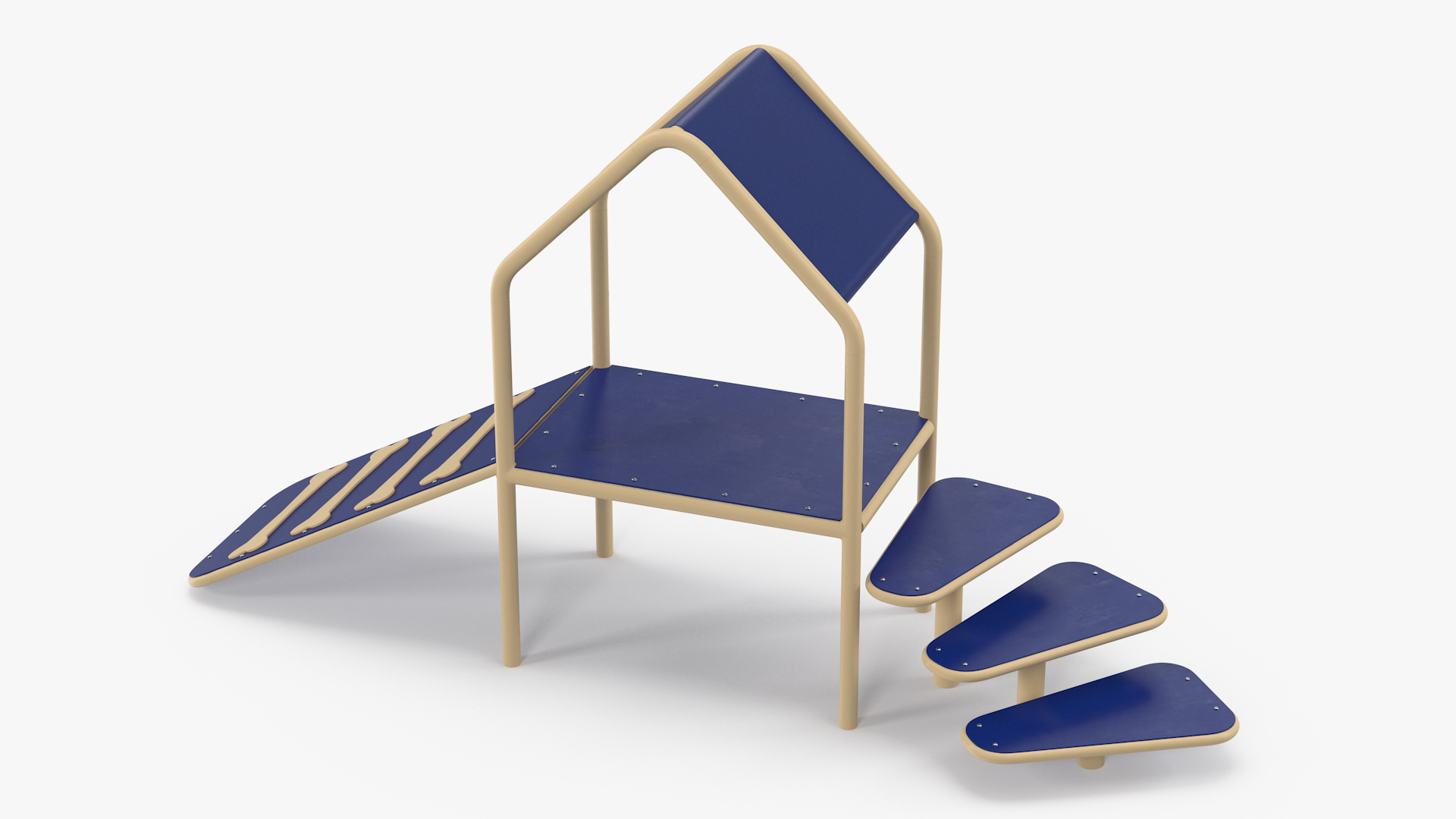 Dog Park Set Blue 3D