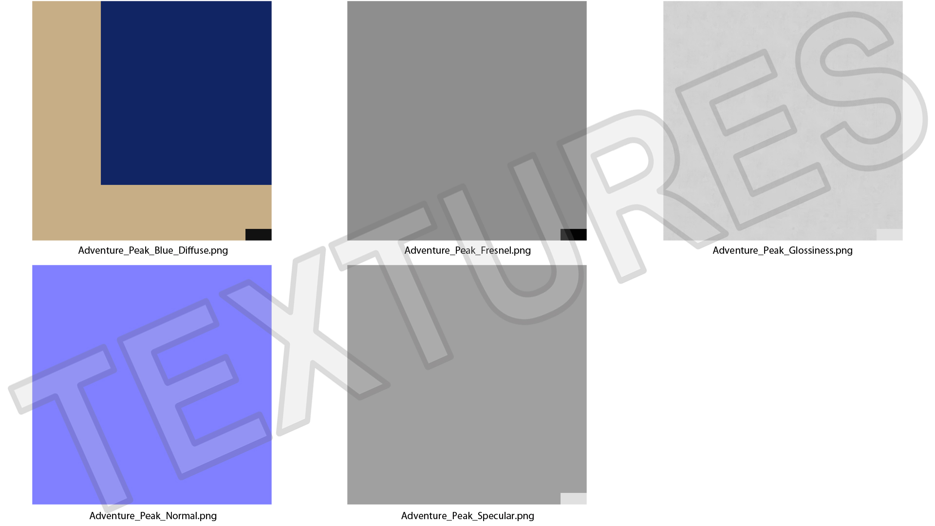 Dog Park Set Blue 3D
