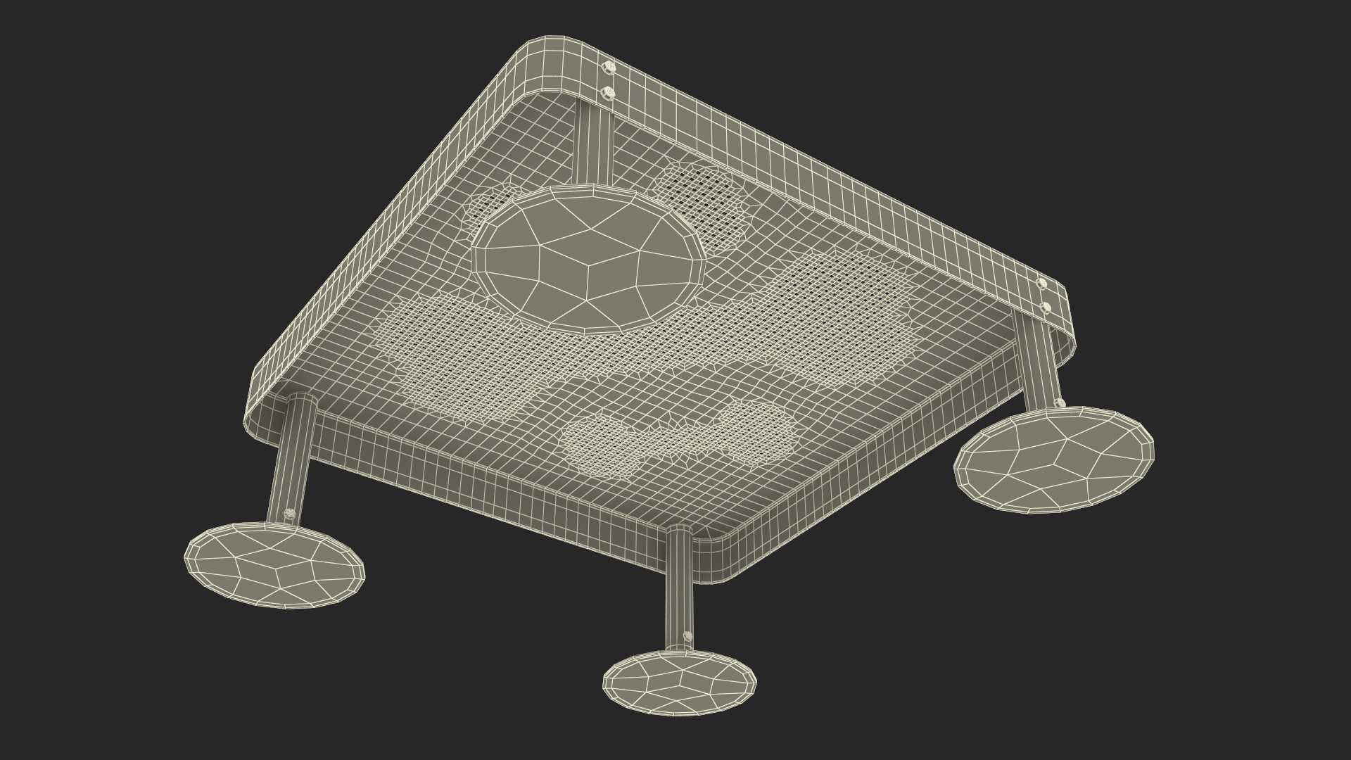 Dog Park Set Blue 3D