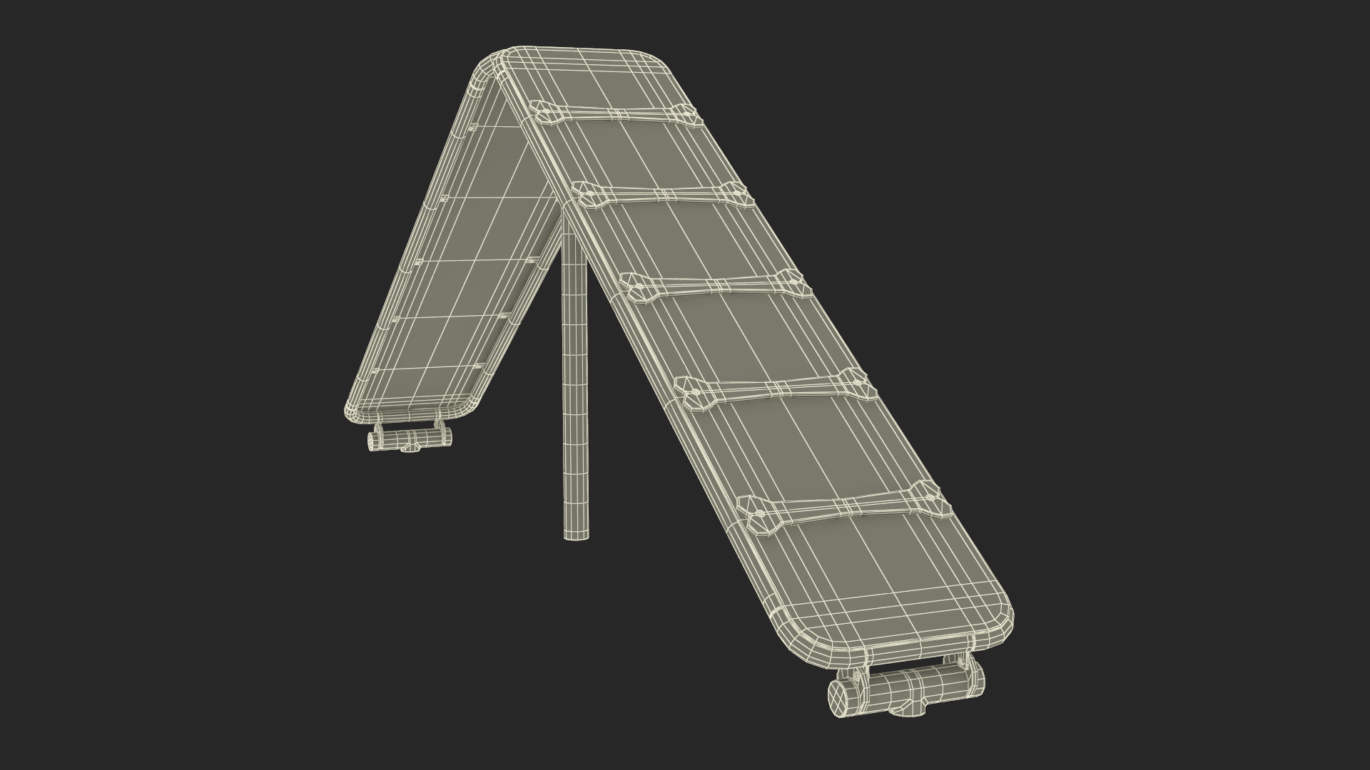 Dog Park Set Blue 3D
