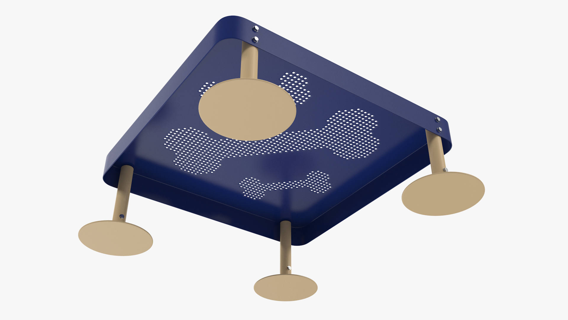 Dog Park Set Blue 3D