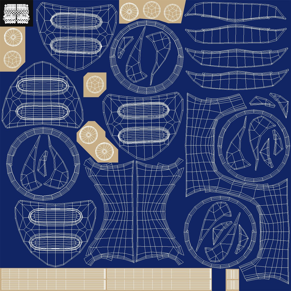Dog Park Set Blue 3D