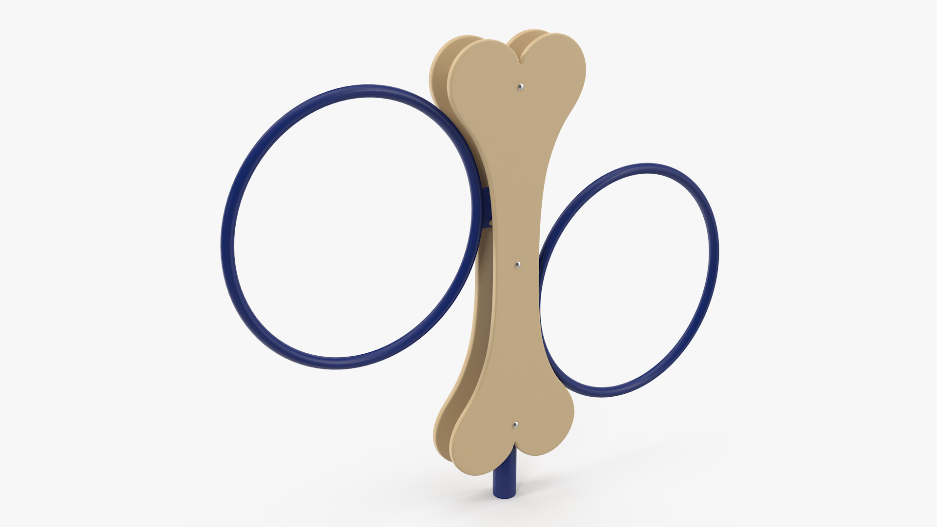 Dog Park Set Blue 3D
