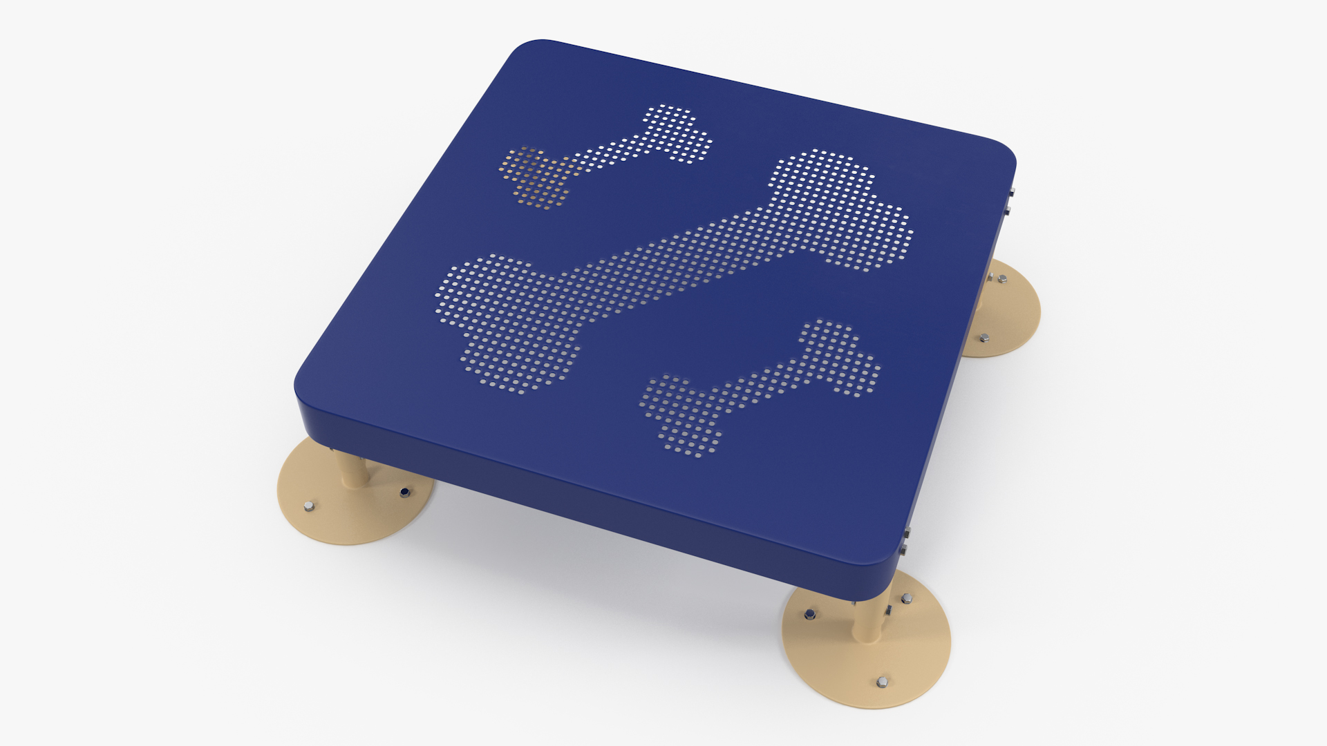 Dog Park Set Blue 3D