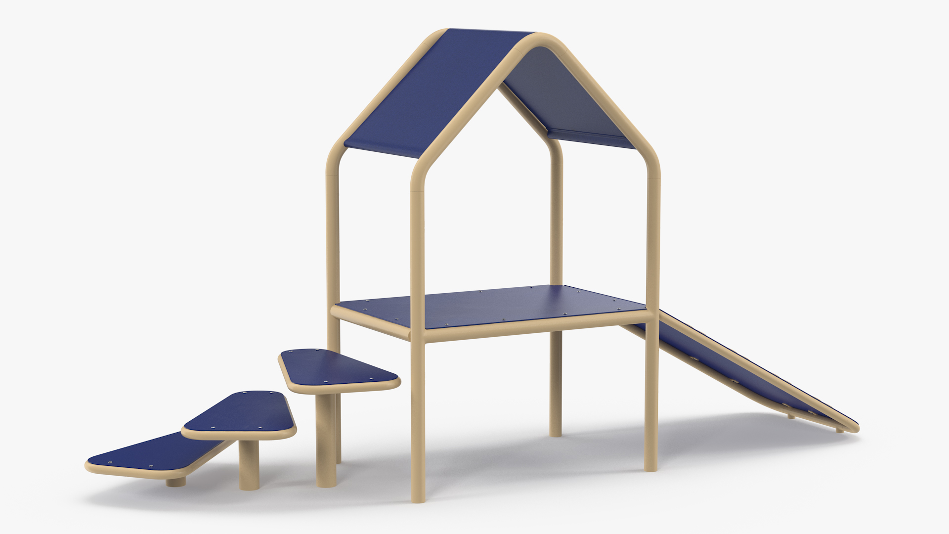 Dog Park Set Blue 3D
