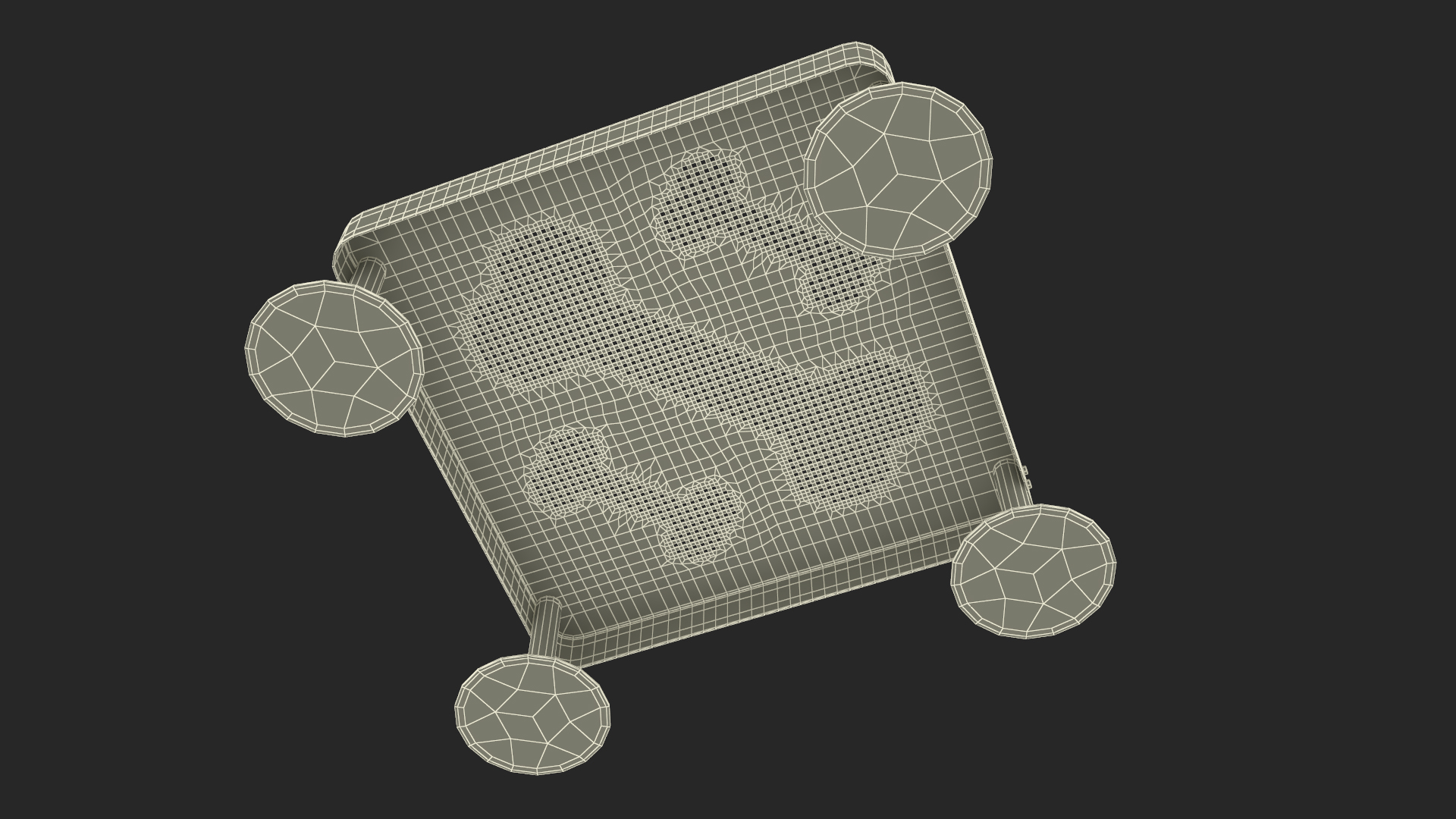 Dog Park Set Blue 3D