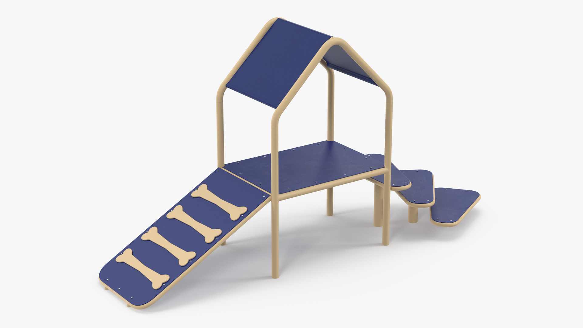 Dog Park Set Blue 3D