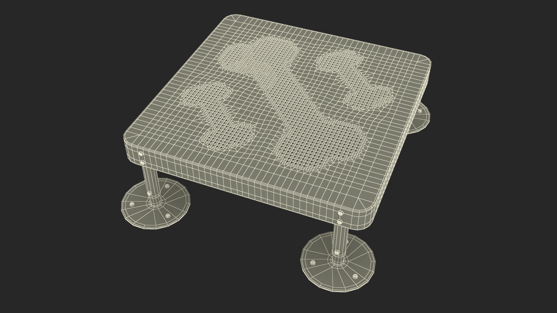 Dog Park Set Blue 3D