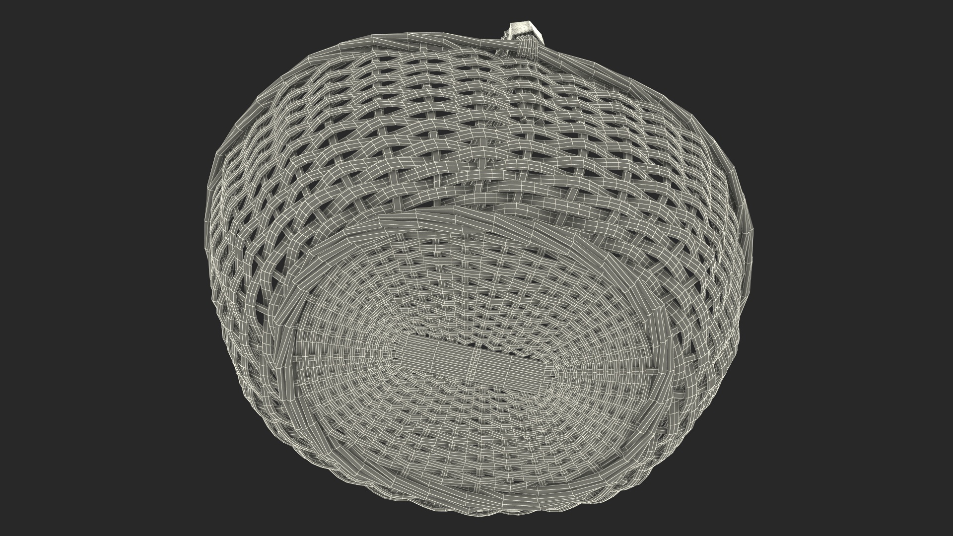 3D model Wicker Picnic Basket