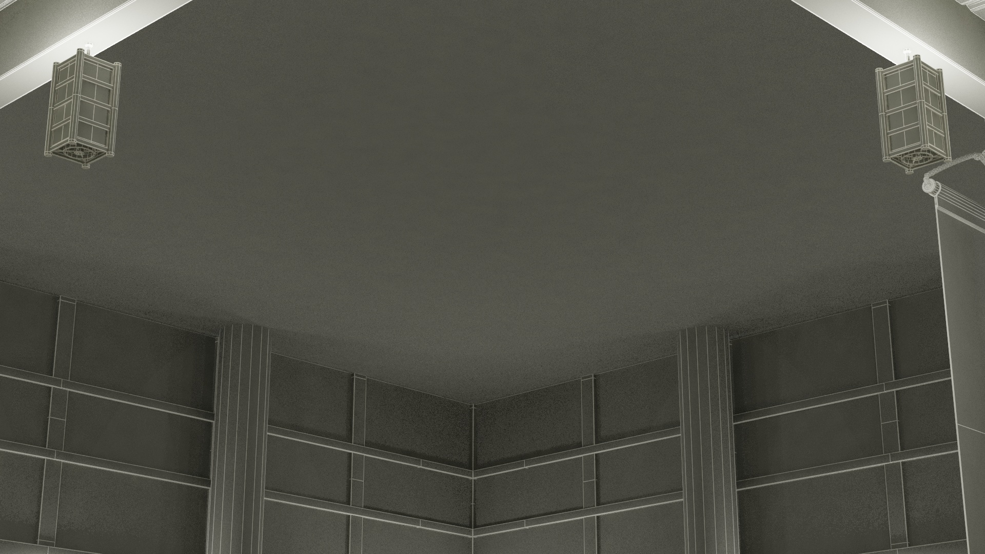 3D Dojo Interior model